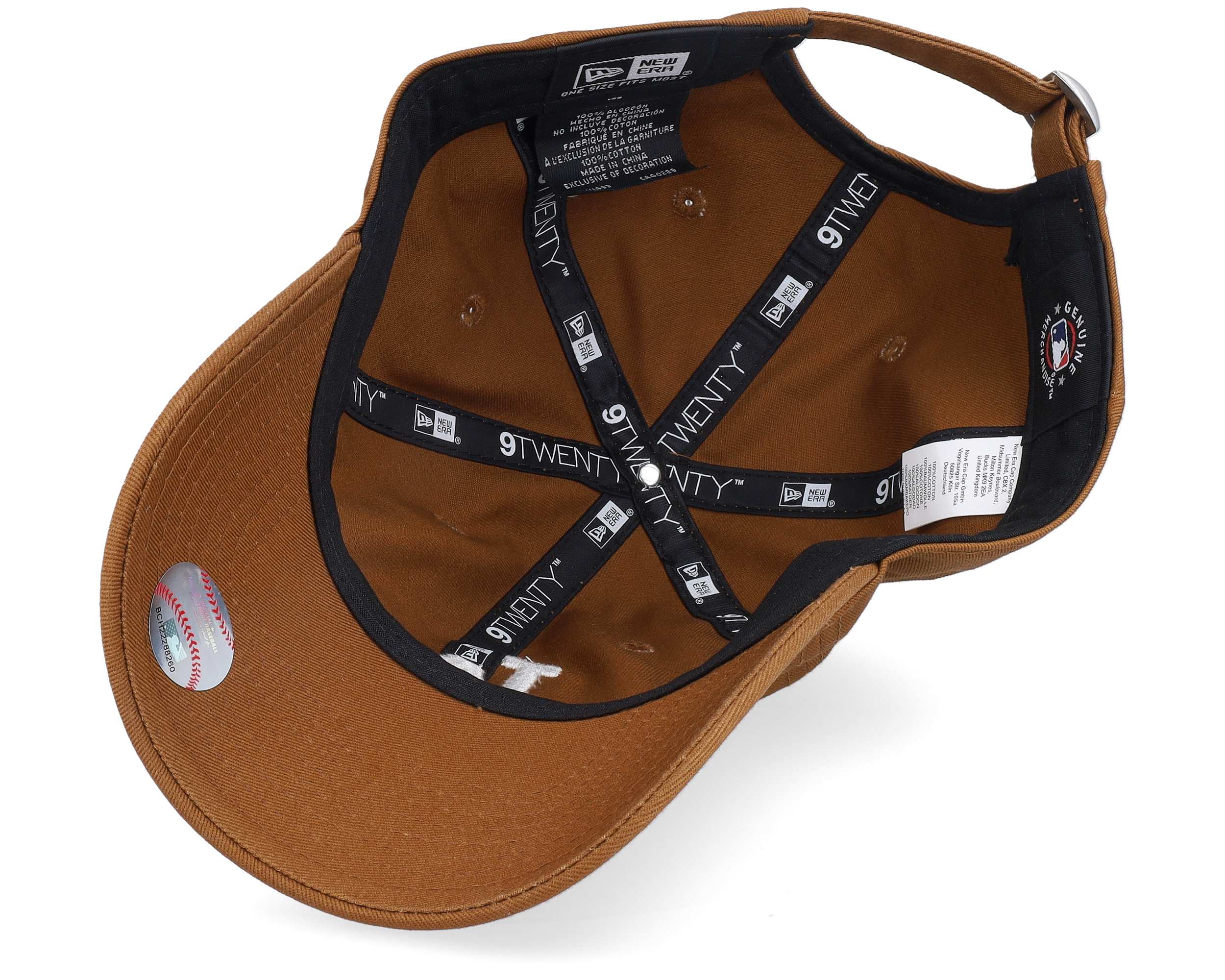 【海外限定】NEW ERA 9TWENTY Los Angeles Dodgers Toffee&White Los Angeles Dodgers League Essential 9TWENTY Toffee/White
