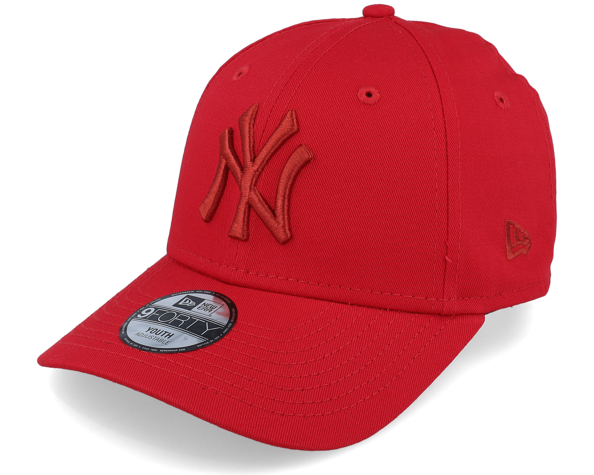 【新品・未開封】BASICKS × NEW ERA 9FORTY 赤 BASICKS/ベーシックス】 Newera Yankees Cap RED/ニューエラヤンキース