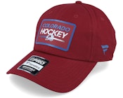 Colorado Avalanche Authentic Pro Prime Graphic Cardinal Adjustable