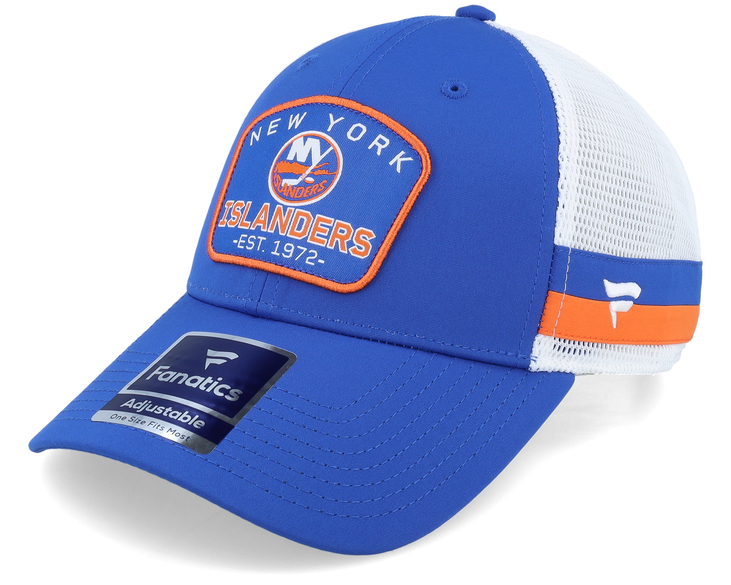 New York Islanders Team Ground 2.0 Pro Blue Adjustable Mitchell Ness Cap Hatstore.ie