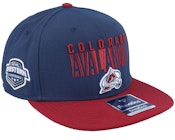 Colorado Avalanche Navy/Garnet Snapback