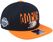 Anaheim Ducks Black/Orange Snapback