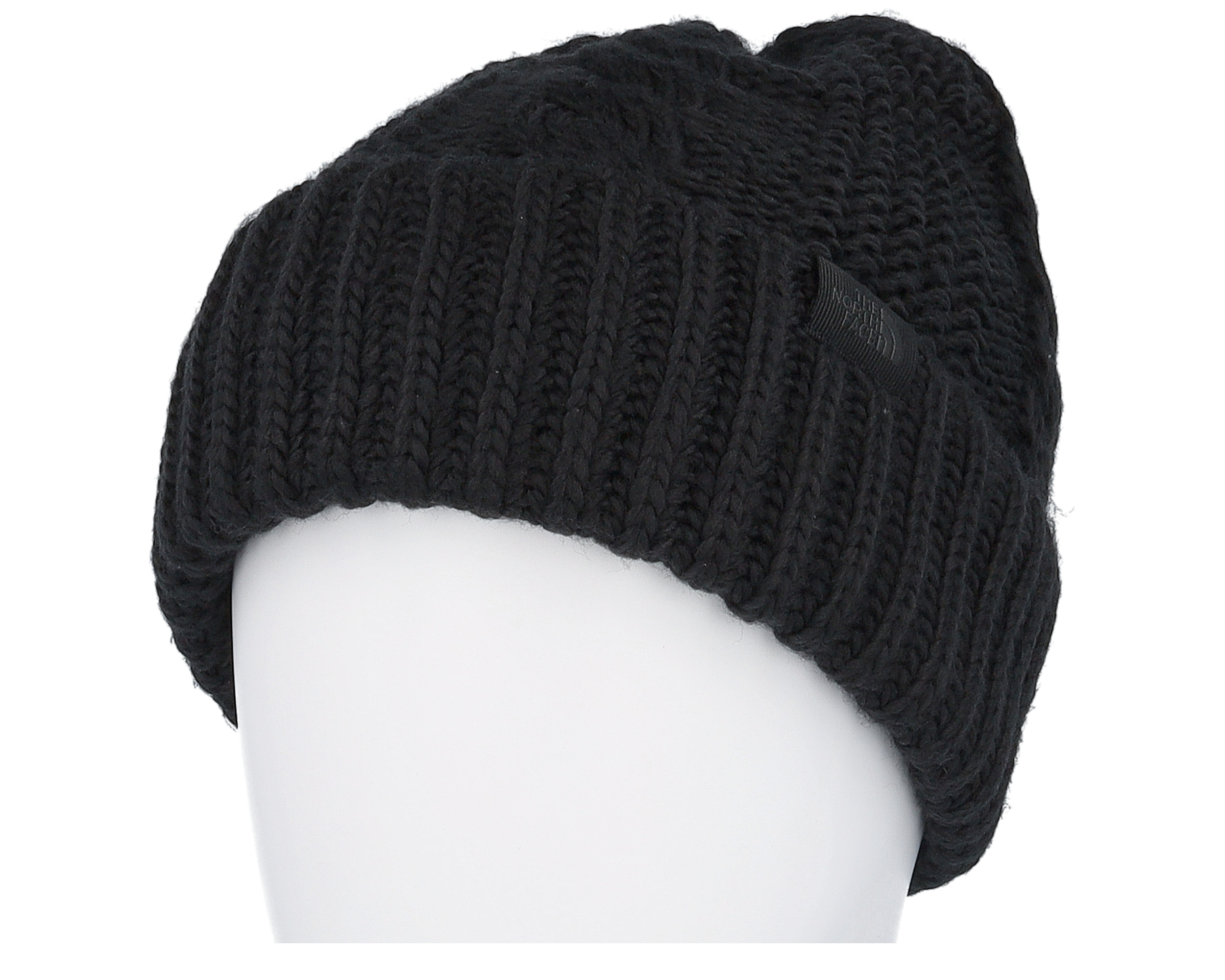 Oh Mega Beanie Black/ Black Cuff - The North Face