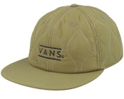 Half Box Low Unstructured Gothic Olive Snapback