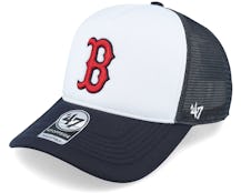 Boston Red Sox Tri Tone Foam Offside White/Navy Trucker - 47 Brand