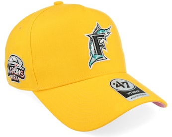 Hatstore Exclusive x Miami Marlins Yellow Gold A-Frame Adjustable