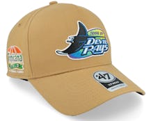 Hatstore Exclusive x Tampa Bay Rays Dua Camel A-Frame Adjustable - 47 Brand