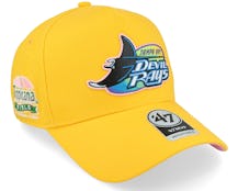 Hatstore Exclusive x Tampa Bay Rays Dua Yellow Gold A-Frame Adjustable - 47 Brand