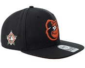 Hatstore Exclusive x Baltimore Orioles Black Snapback