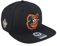 Hatstore Exclusive x Baltimore Orioles Black Snapback - 47 Brand