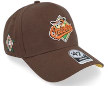 Hatstore Exclusive x Baltimore Orioles Brown A-Frame Adjustable - 47 Brand