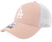 Los Angeles Dodgers Branson Mvp Dusty Mauve/White Trucker