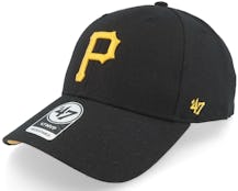 Pittsburgh Pirates Ballpark Snap Mvp Black/Yellow Adjustable - 47 Brand