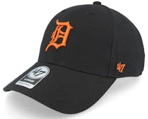 Detroit Tigers Mvp Black Adjustable - 47 Brand