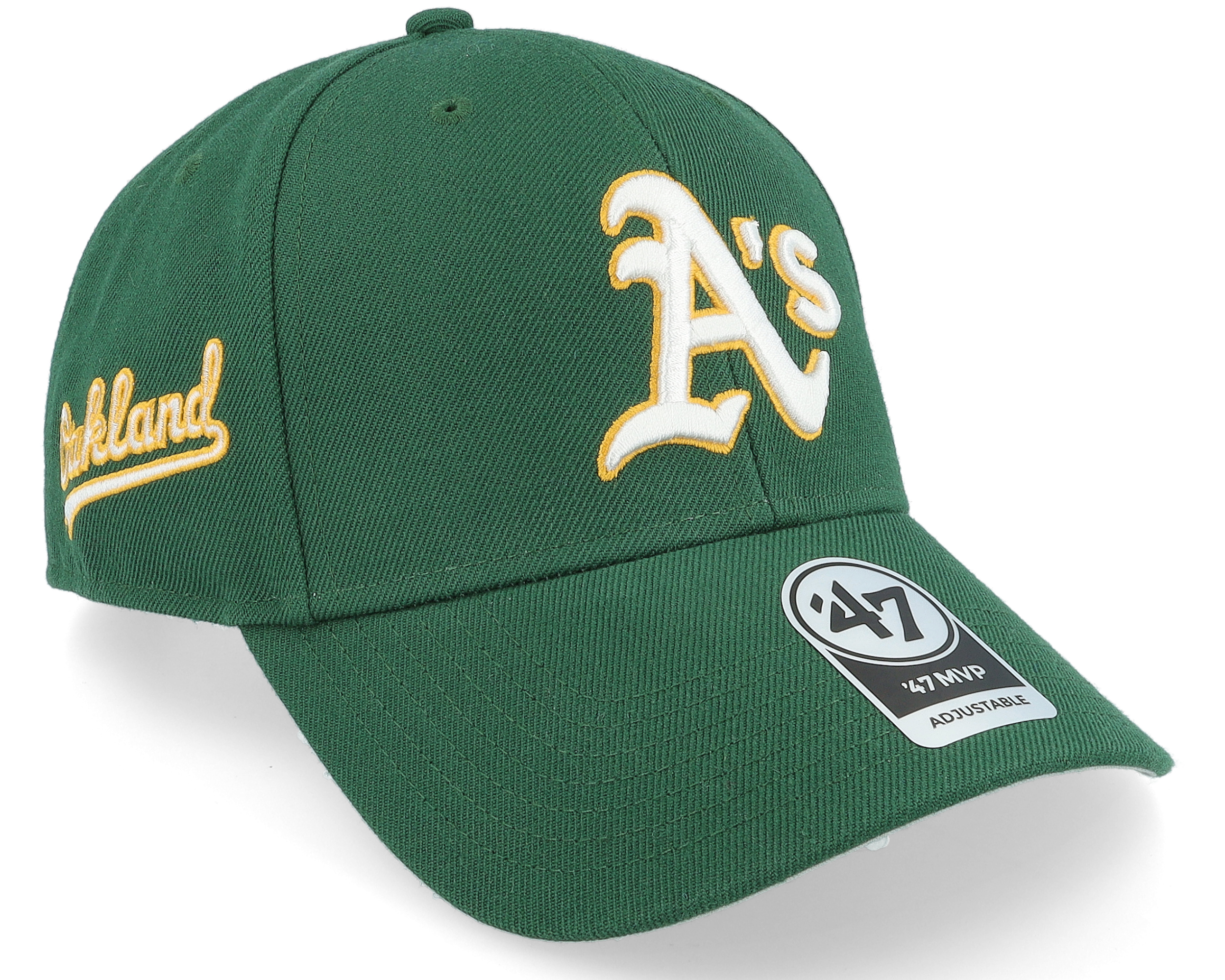 47 MLB Oakland Athletics Sure Shot Snapback TT MVP Green