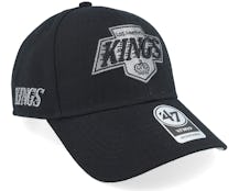 Los Angeles Kings Sure Shot Mvp Black Adjustable - 47 Brand