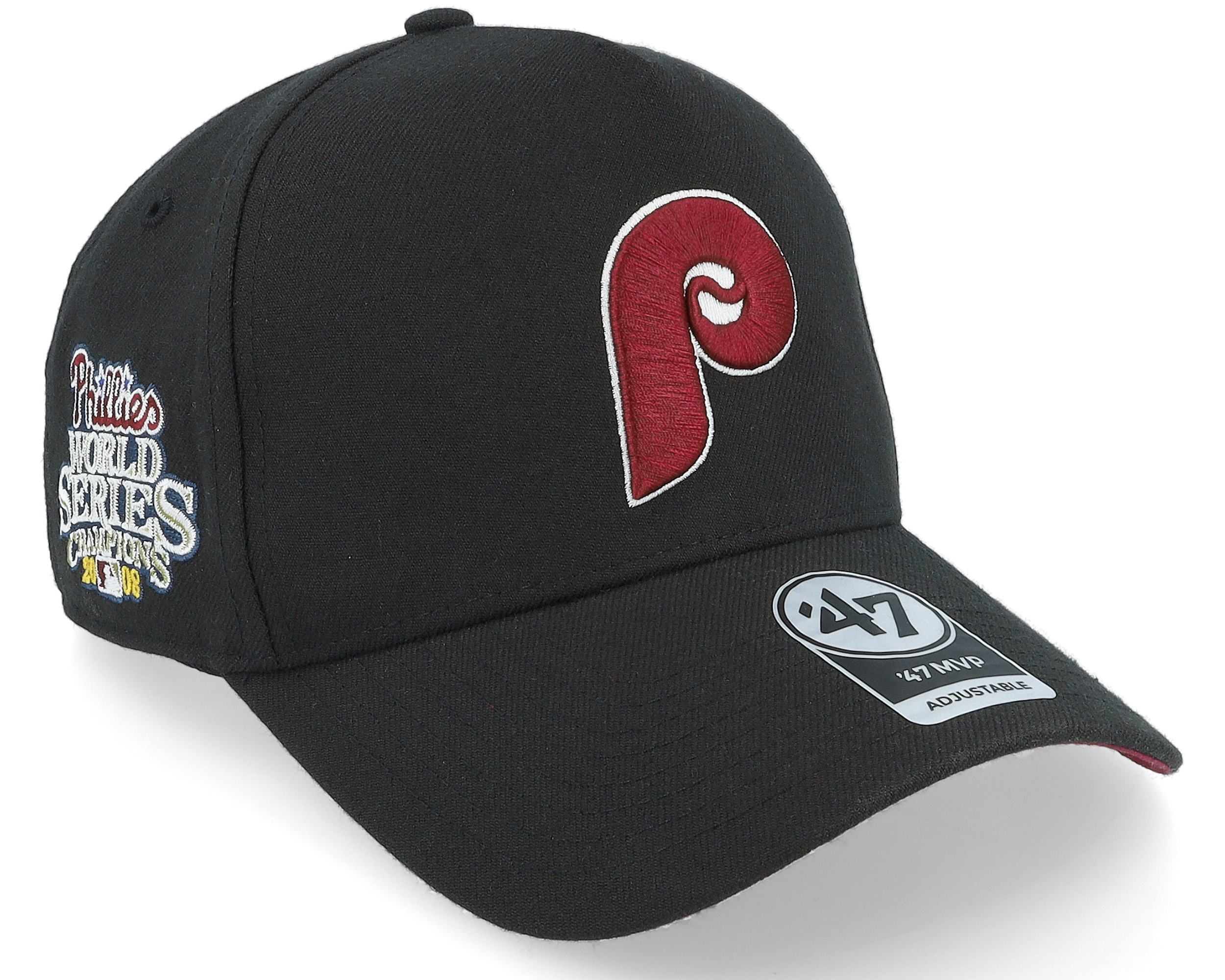 Black phillies fashion cap