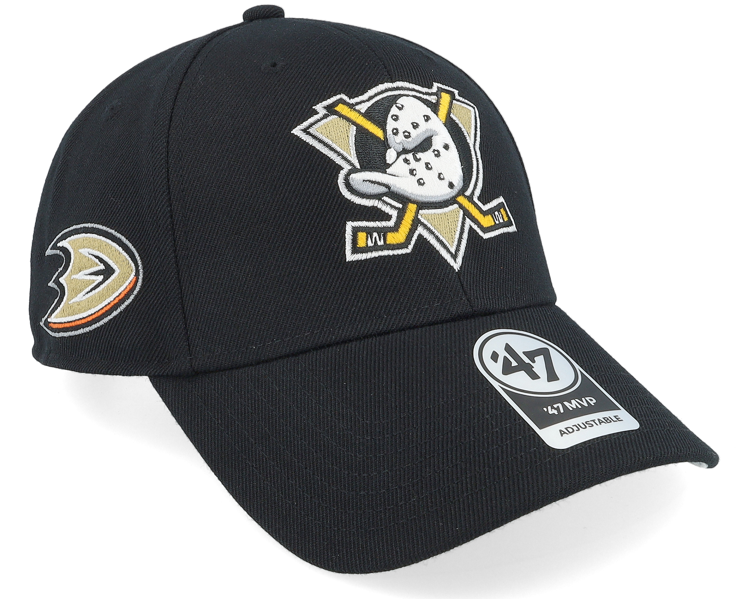 47 Brand Anaheim Ducks 'Black Turquoise' 47 MVP Snapback Black/Turquoi | Culture Kings NZ - View #4