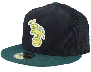 KANSAS CITY ATHLETICS Elephant New Era 59Fifty Fitted Hat (Pine