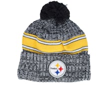 Pittsburgh Steelers Sport Knitted NFL Sideline 23  Black Pom - New Era