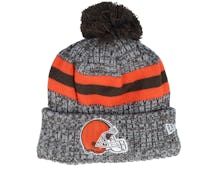 Cleveland Browns Sport Knitted NFL Sideline 23 Brown Pom - New Era