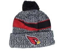 Arizona Cardinals Sport Knitted NFL Sideline 23 Black Pom - New Era