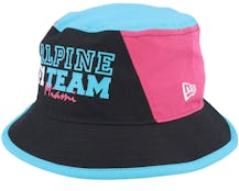 Alpine F1 23 Miami Black/Pink/Teal Bucket - New Era