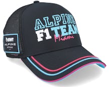 Alpine F1 23 Miami E-Frame 9FORTY Black Trucker - New Era