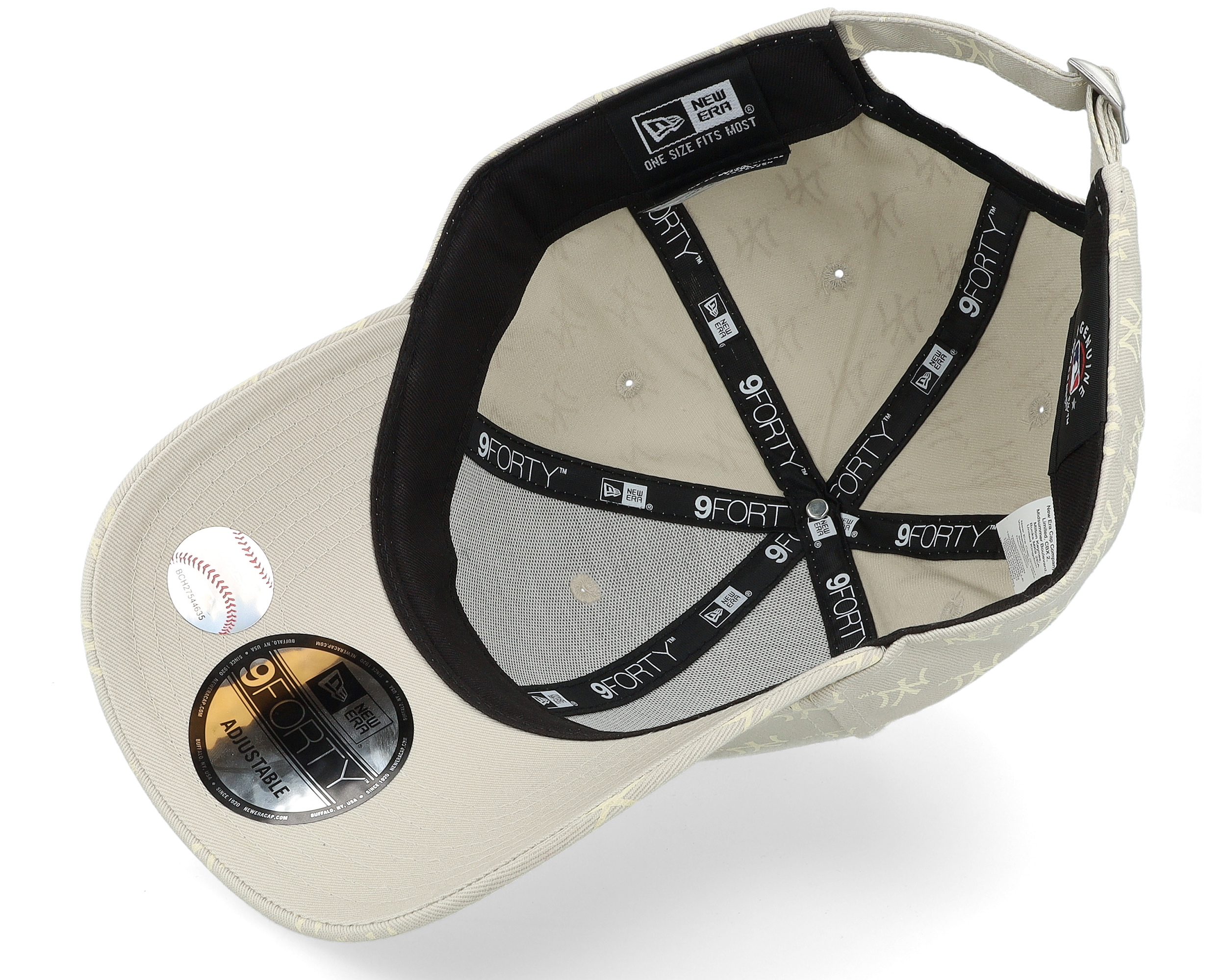 New York Yankees Monogram 9FORTY Stone Adjustable - New Era