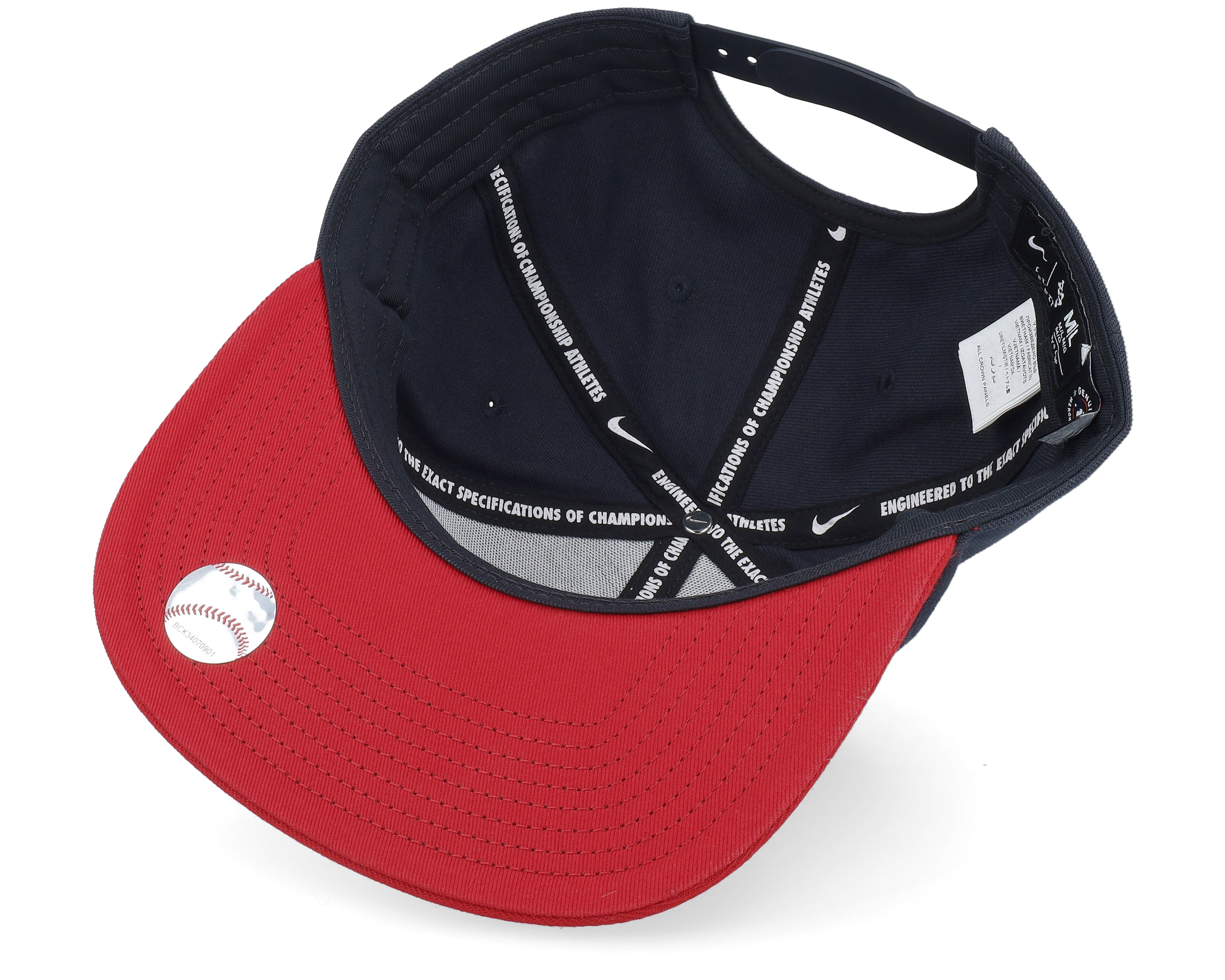 braves dri fit hat