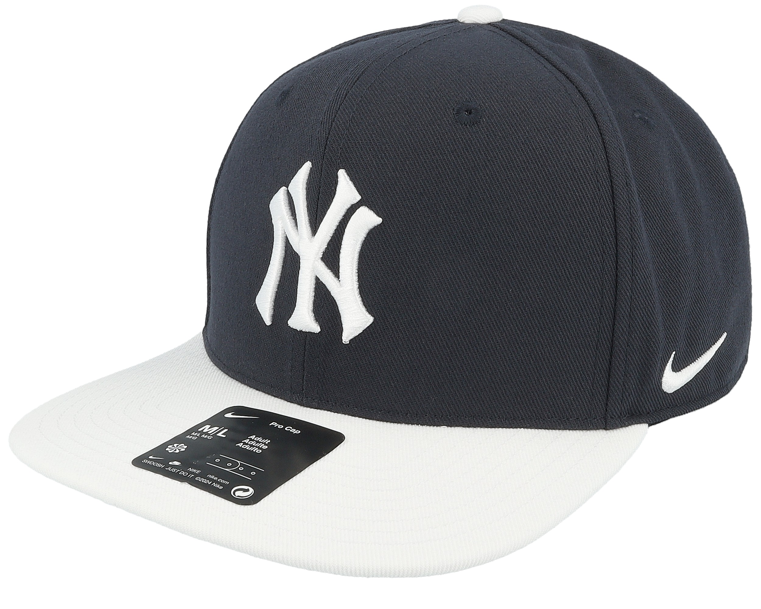 New York Yankees Dri-fit Pro Square Bill Blue/White Snapback