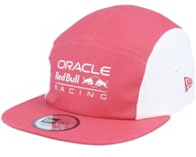 Red Bull Racing F1 23 Seasonal Camper Litmus Pink/White 5-Panel - New Era