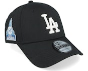 Los Angeles Dodgers World Series Patch 9FORTY Black Adjustable
