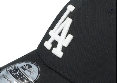 Los Angeles Dodgers World Series Patch 9FORTY Black Adjustable