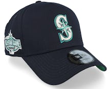 Seattle Mariners World Series Patch 9FORTY Navy A-Frame Adjustable - New Era