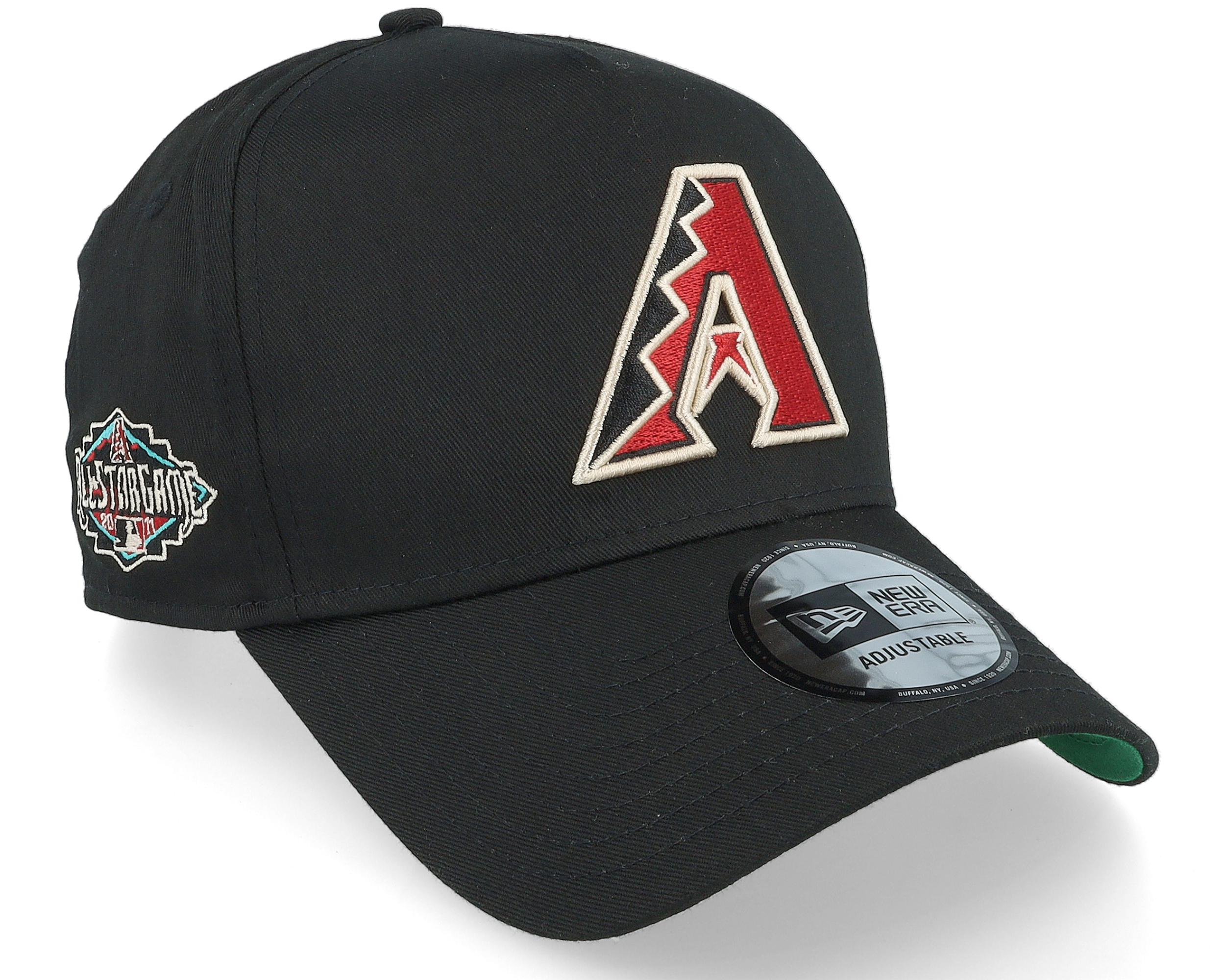 Arizona Diamondbacks World Series Patch 9FORTY Black AFrame Adjustable