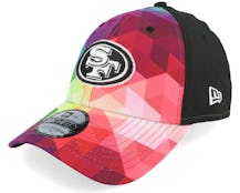 San Francisco 49ers 39THIRTY NFL Crucial Catch 23 Multi/Black Fitted - New Era
