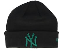 Kids New York Yankees League Essential Bea Black/Green Cuff - New Era