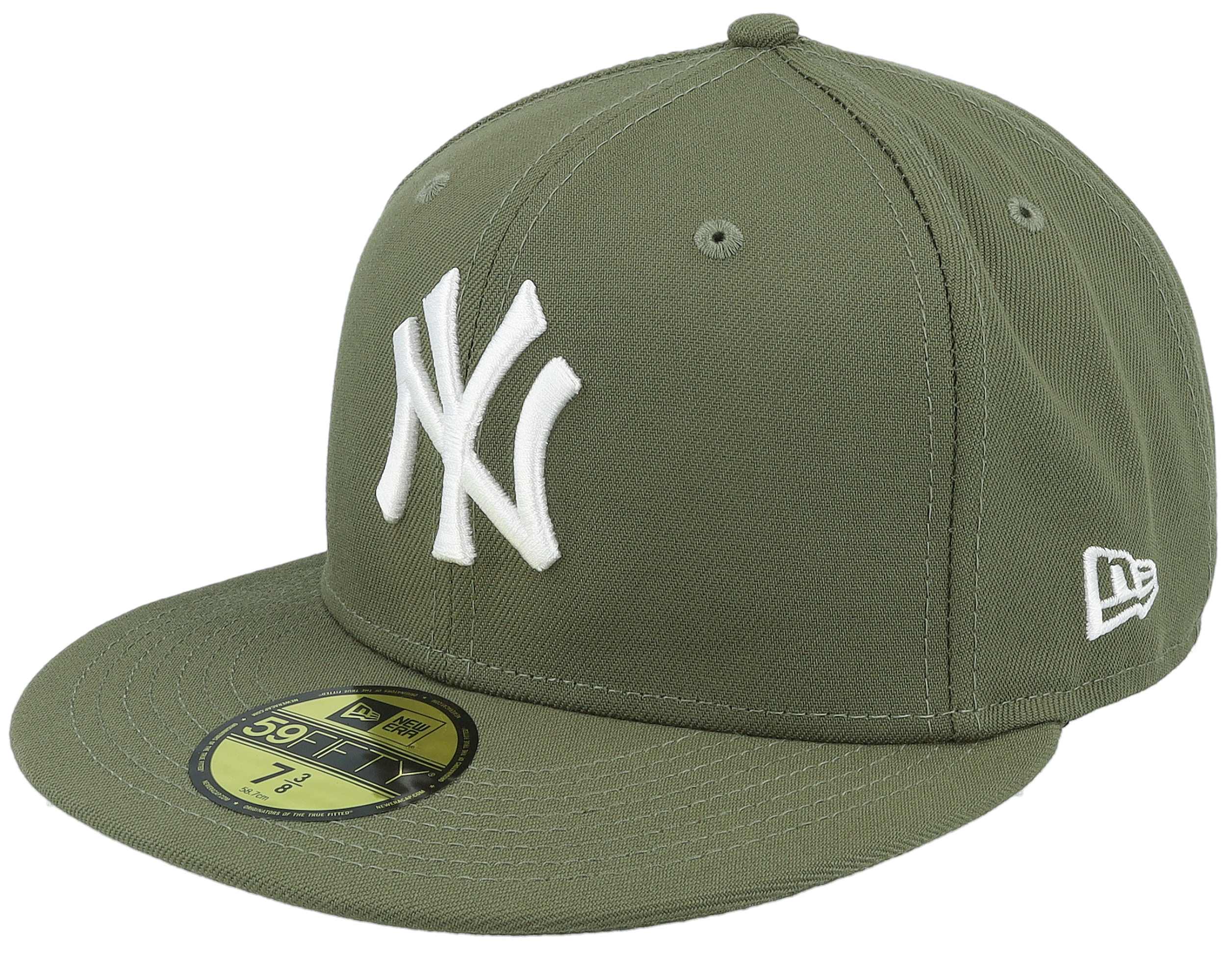 Olive Green Green Yankees Fitted Olive Green Yankees Fitted Hat