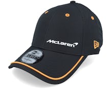 McLaren F1 23 Contrast Piping 9FORTY Black/Orange Adjustable - New Era