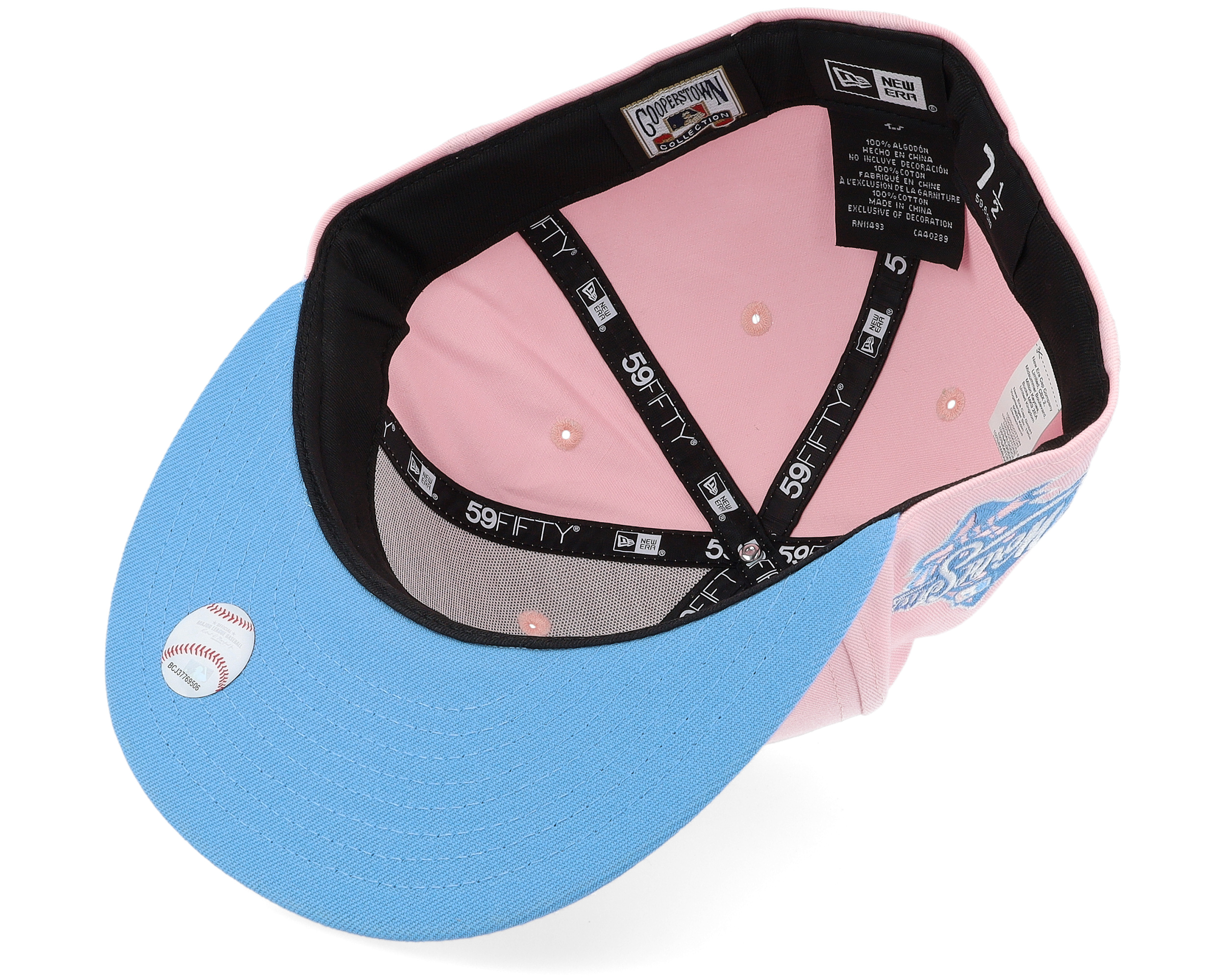 帽子 NEW ERA MARY QUANT Big Daisy Cap Pink 60186048_CC_POPPINKCC_QUARIV_P