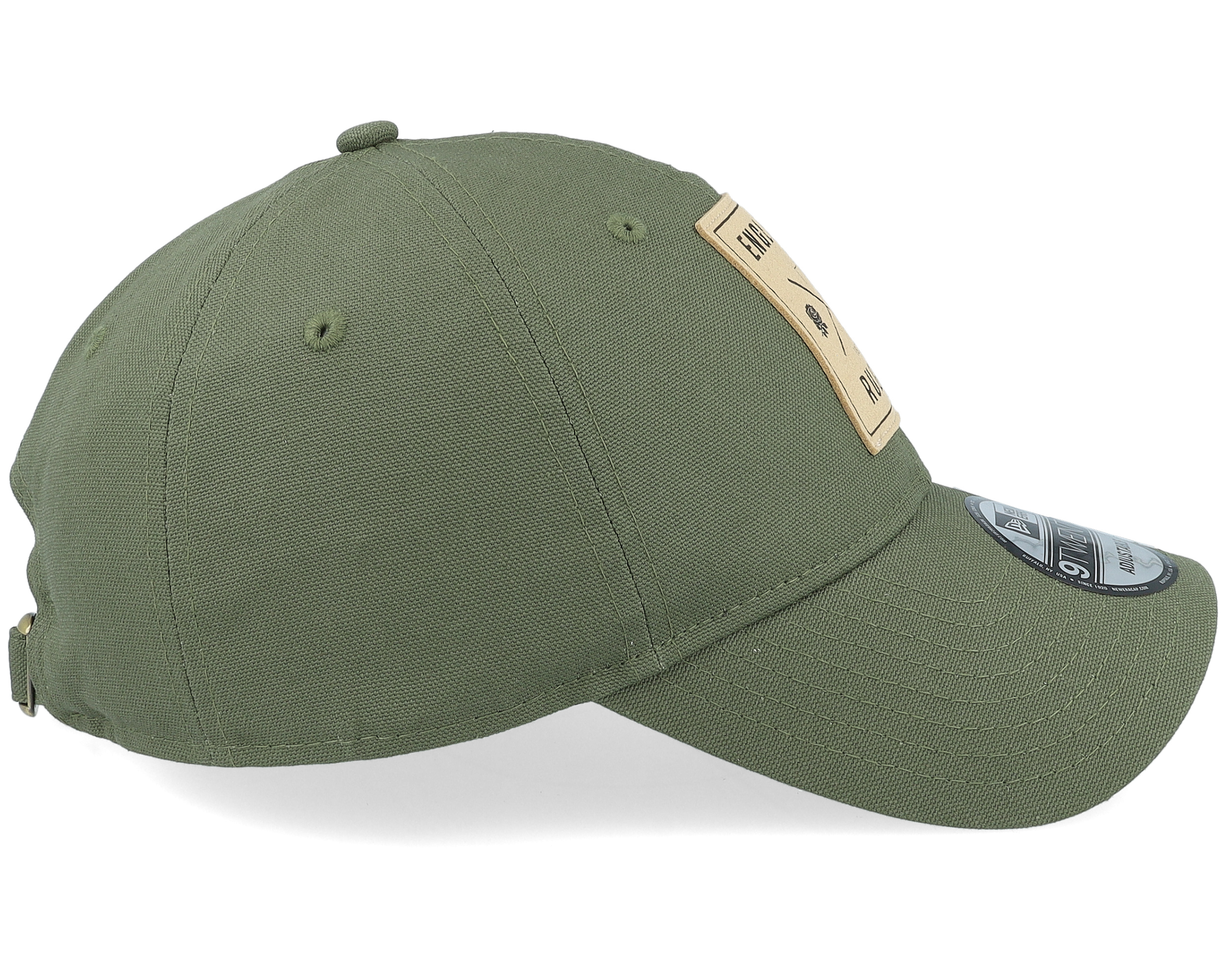 England Rugby Canvas 9TWENTY Olive Dad Cap