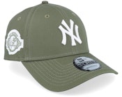 New York Yankees Side Patch 9FORTY Olive Adjustable