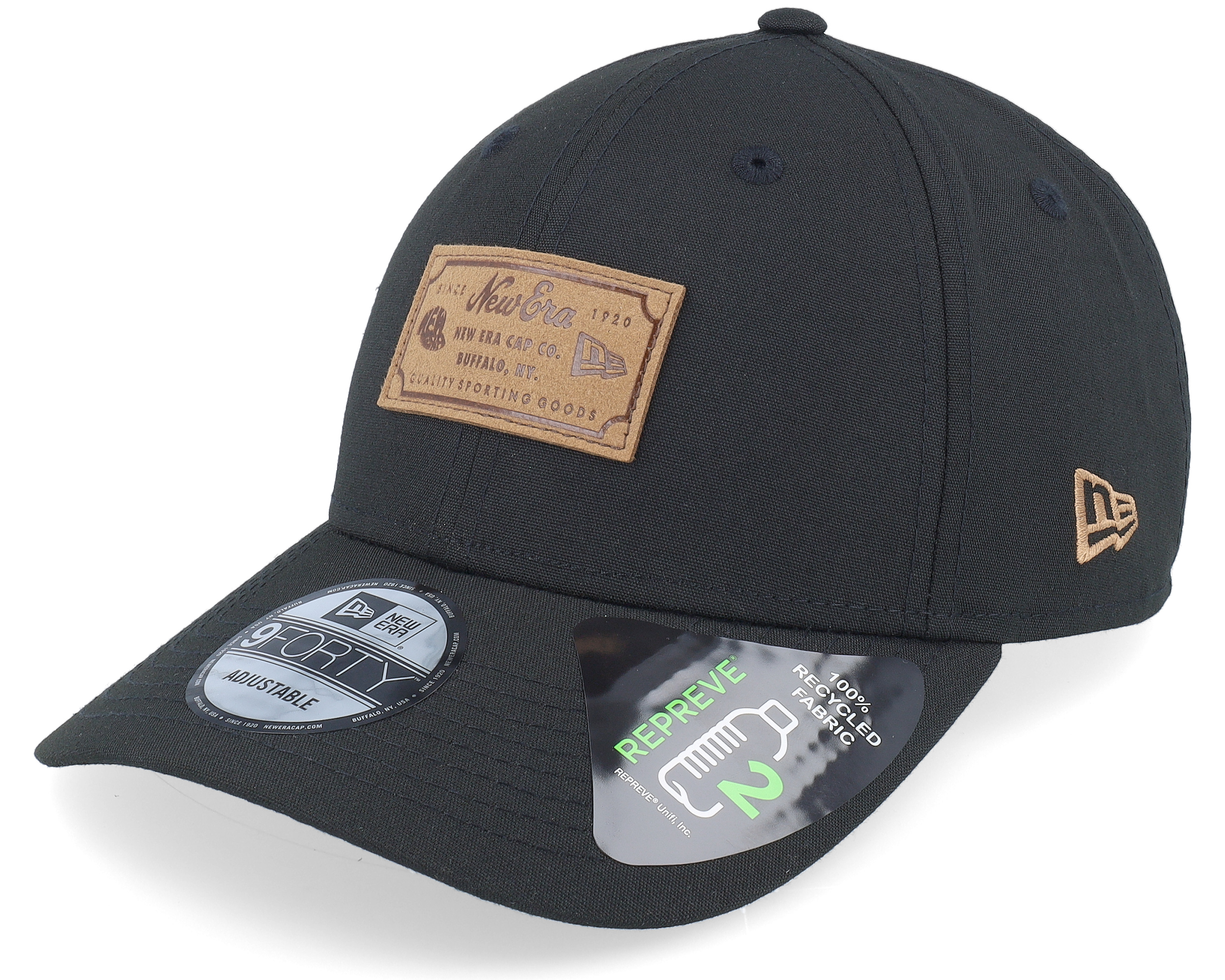 TEN×HIDE×ERA CAP BLACK Basic 39THIRTY Black Flexfit | Hatstore.nl