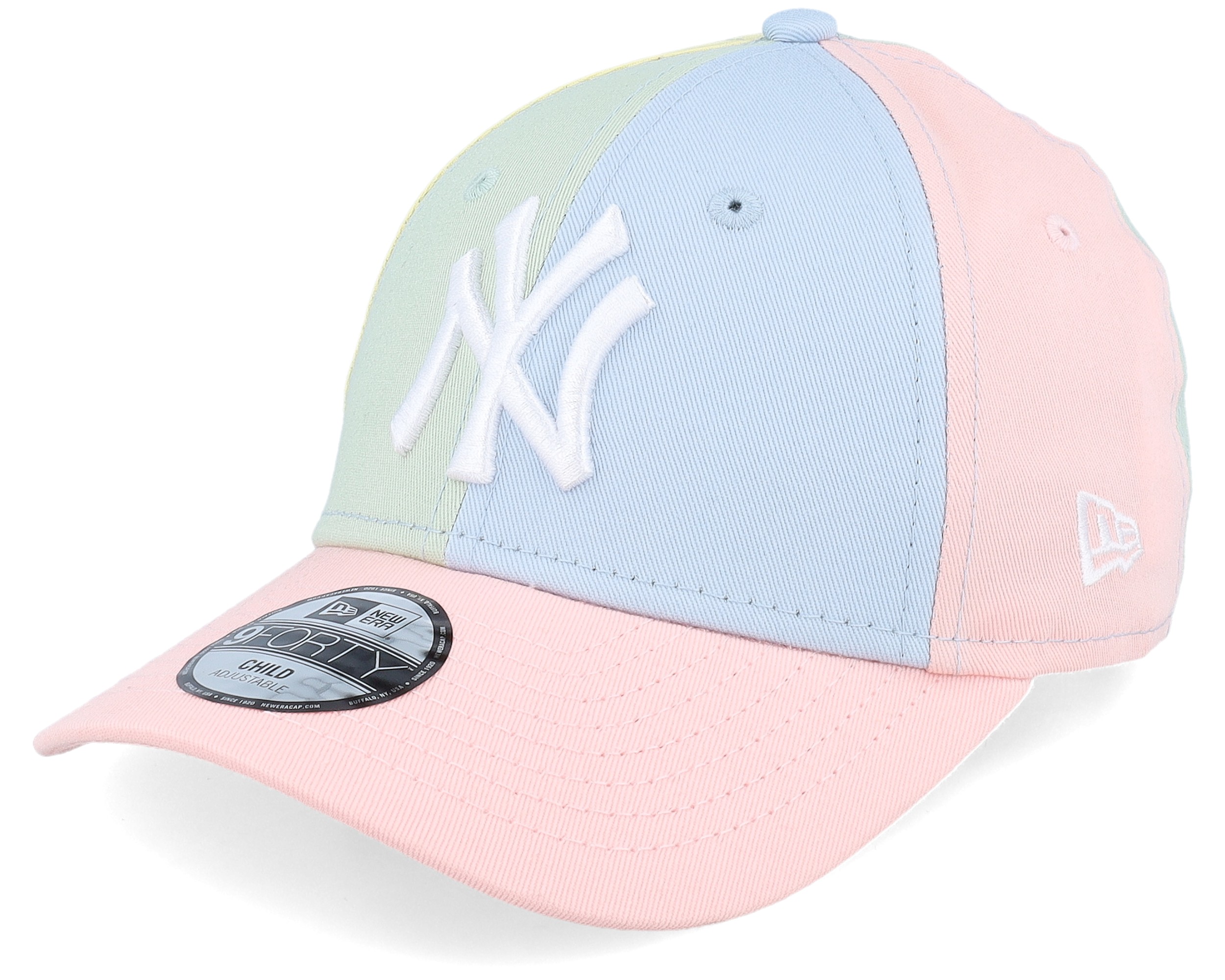 New Era 9Forty New York Yankees Dia De Los Muertos A-Frame Snapback Hat Black Orange | Billion Creation