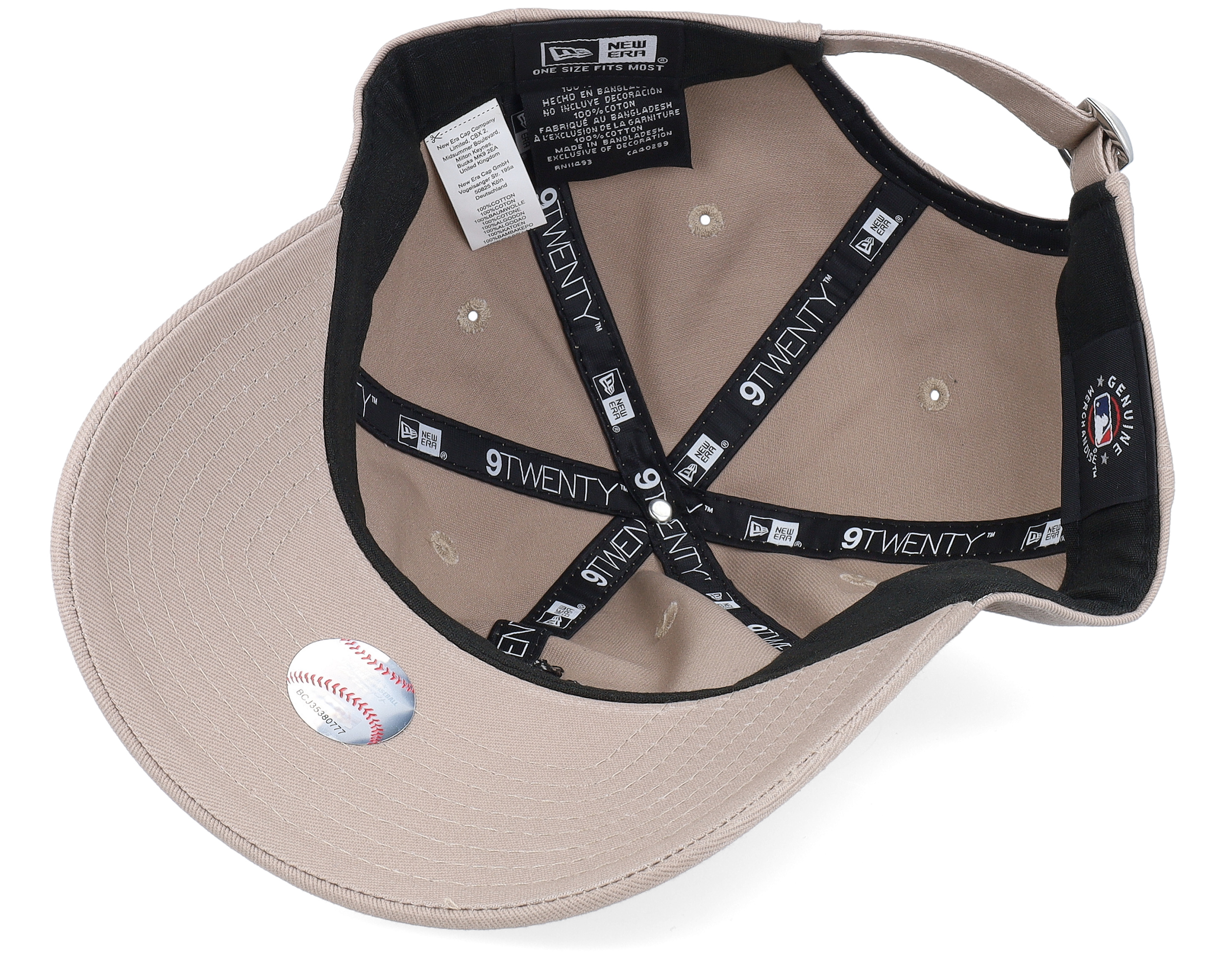 New York Yankees League Essential 9TWENTY Camel/Black Dad