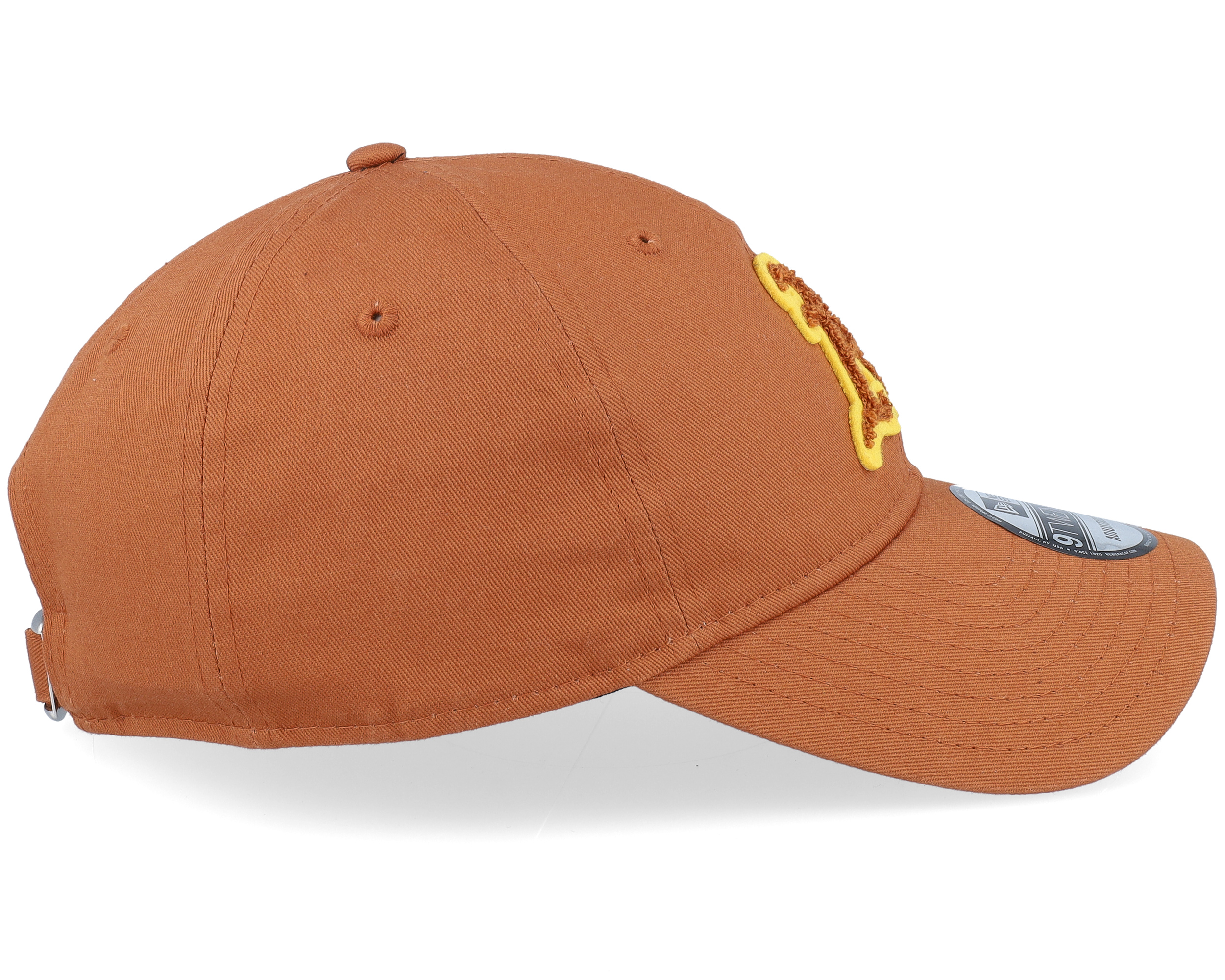 【海外限定】NEW ERA 9TWENTY Oakland Athletics Boucle Burnt Oakland Athletics Boucle 9TWENTY Burnt Dad Cap - New Era