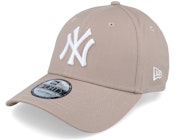 New York Yankees League Essential 9FORTY Stone/White Adjustable