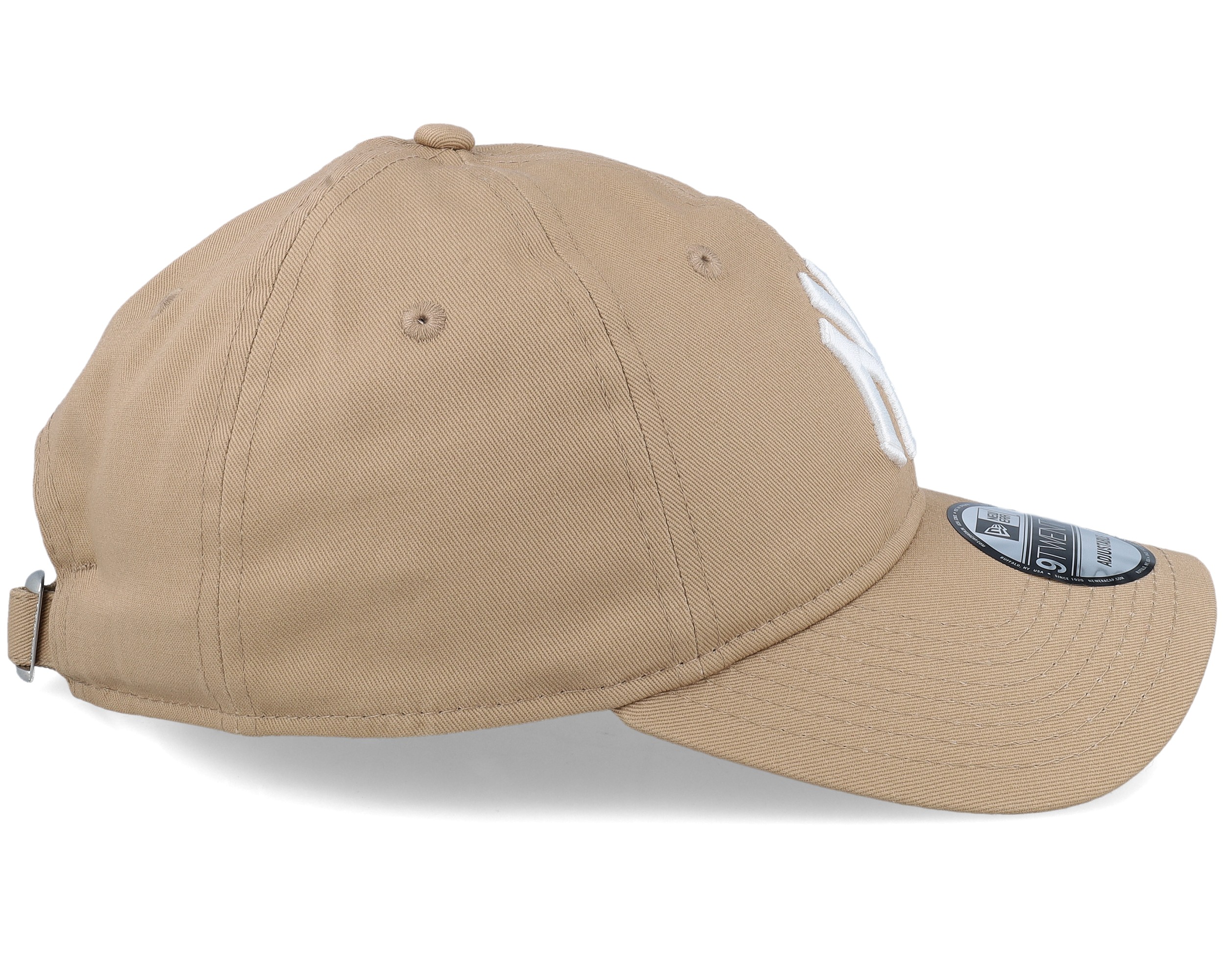 New York Yankees League Essential 9TWENTY Camel/White Dad