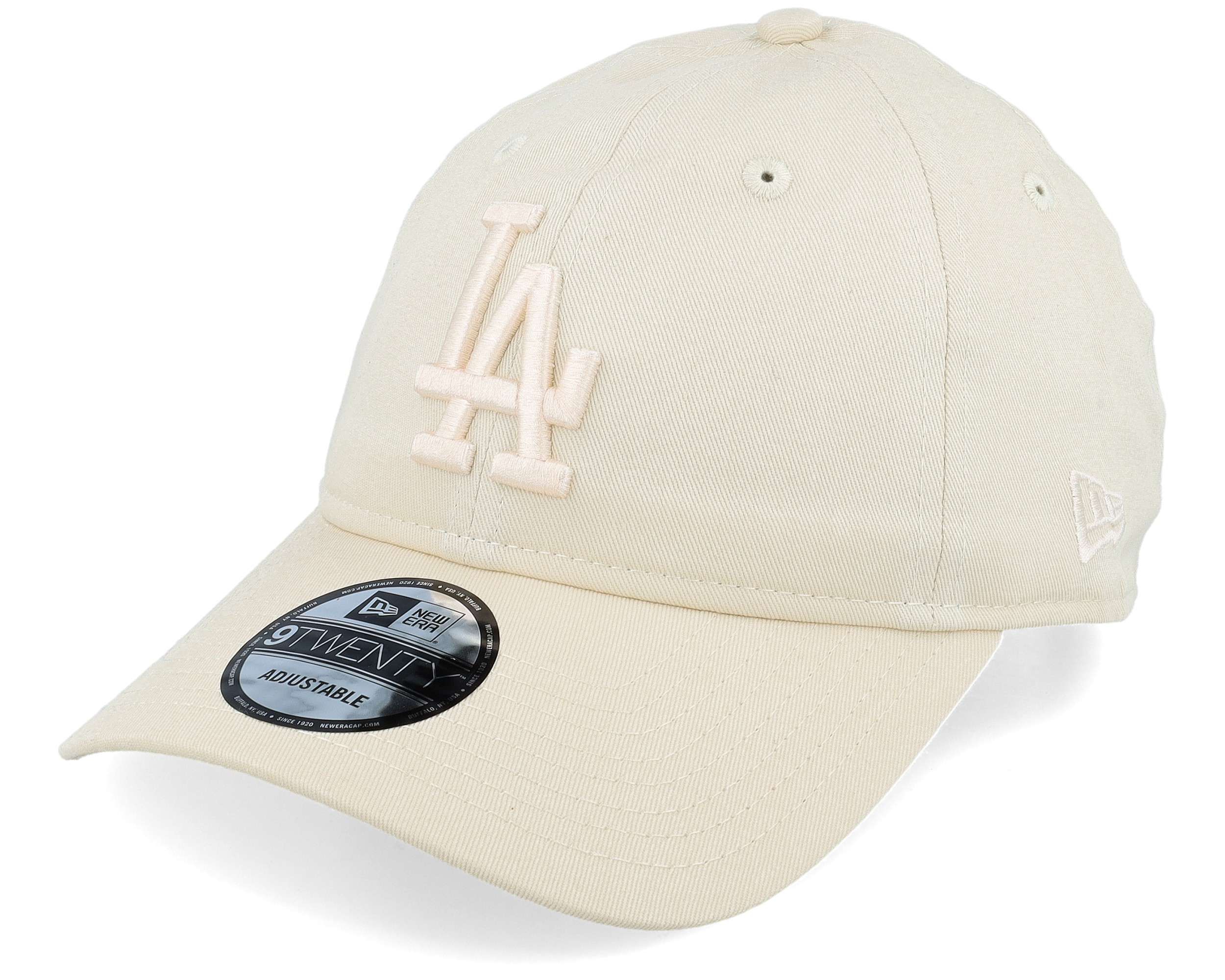 【海外限定】NEW ERA 9TWENTY Los Angeles Dodgers NaturalBeige New Era Cap Block Cord 9Twenty La Dodgers - blue, beige